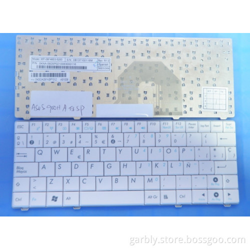 Notebook Keyboard Spain Original Keyboard for Asus Eeepc 900ha 900 Ha Keyboard Black